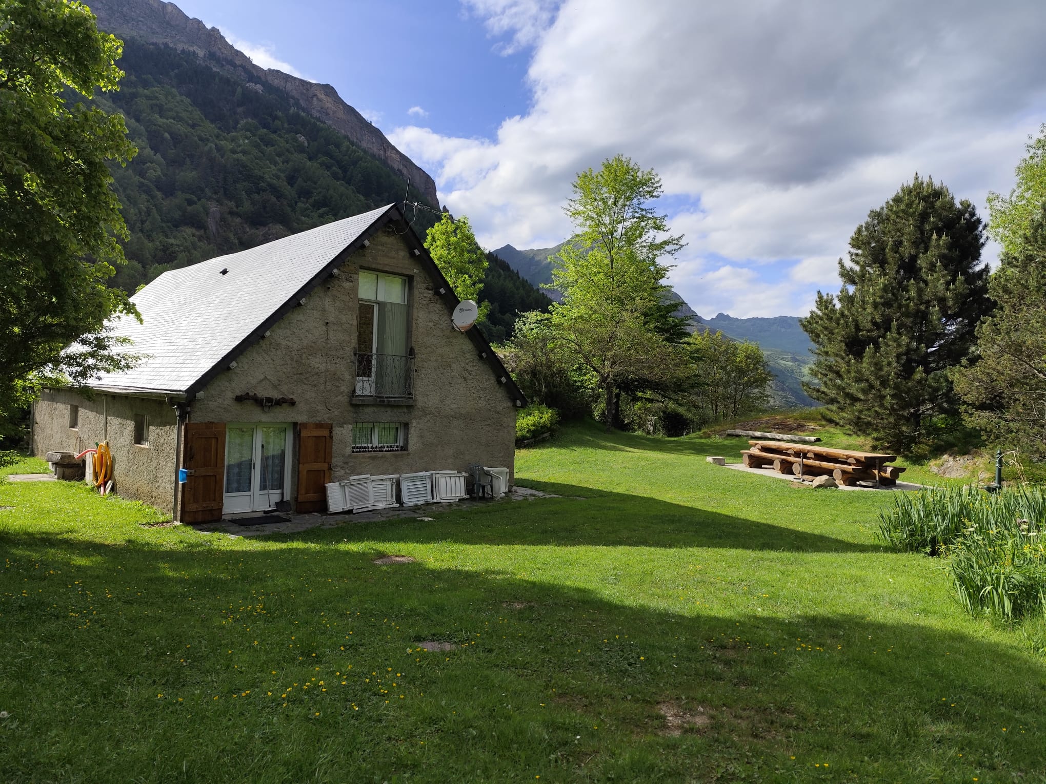 Le gîte en saison