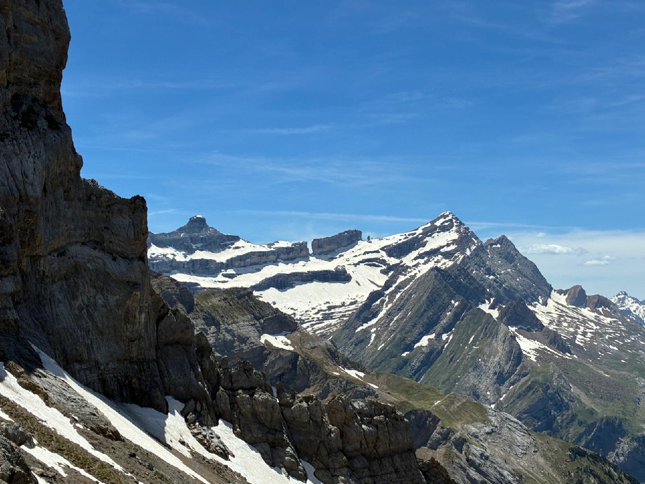 Sous le regard des grands sommets